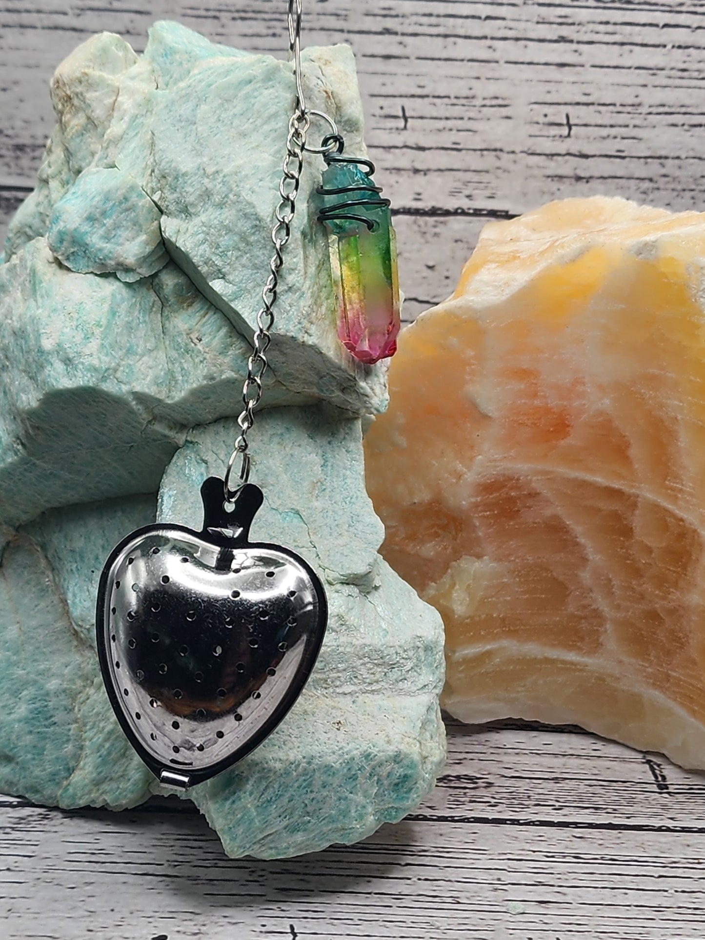 Rainbow Quartz Tea Infuser