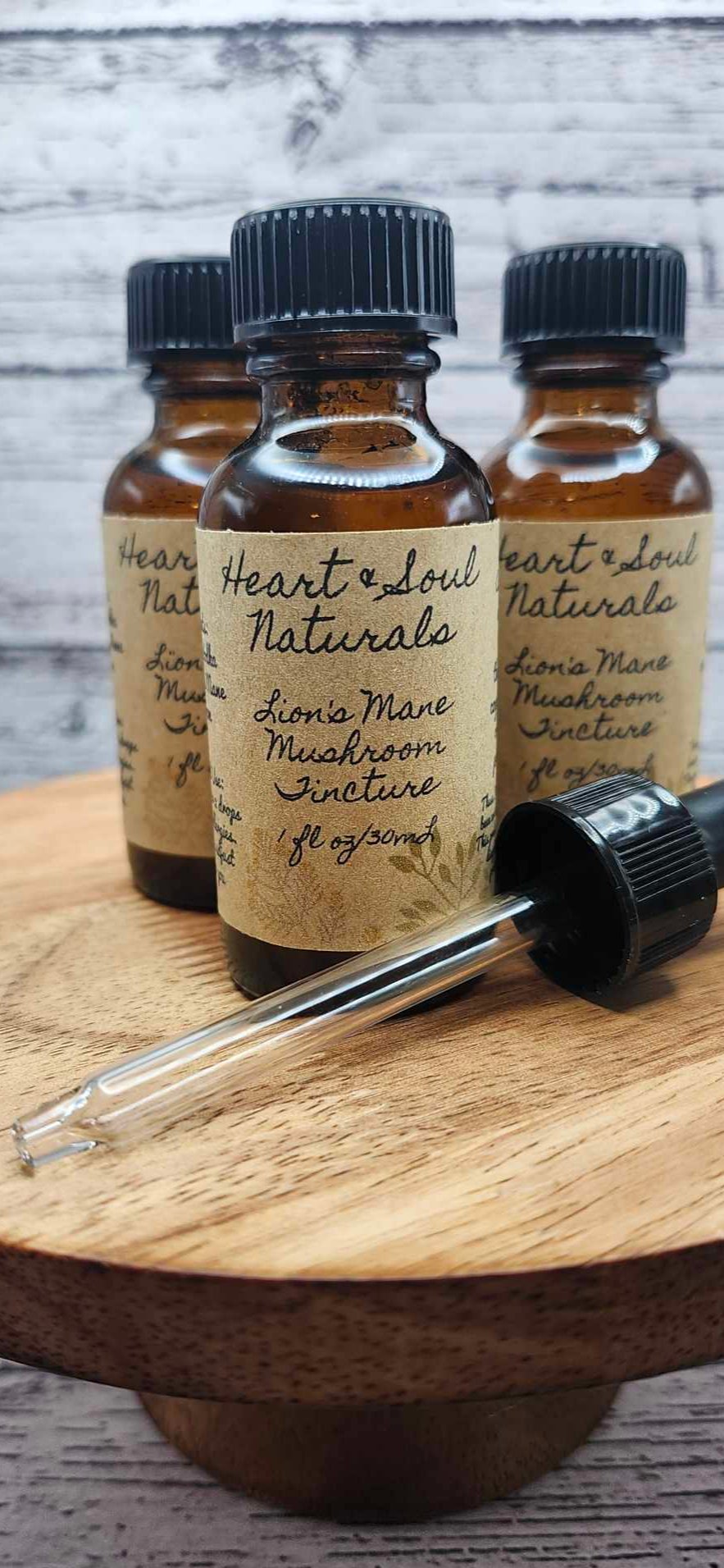 Lions Mane Mushroom Double Exract Tincture