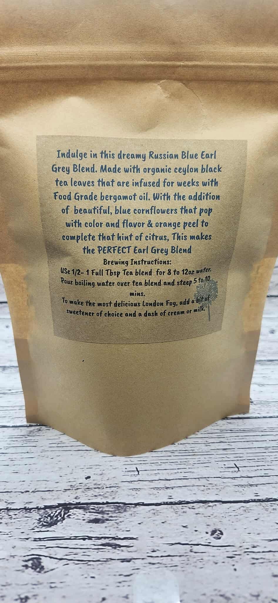 Russian Blue Earl Grey