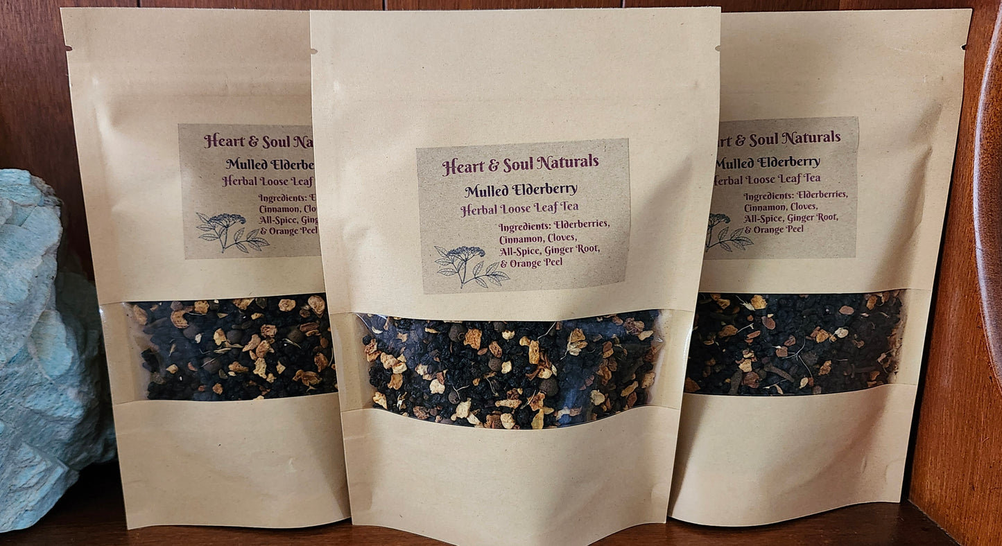 Mulled Elderberry Tea