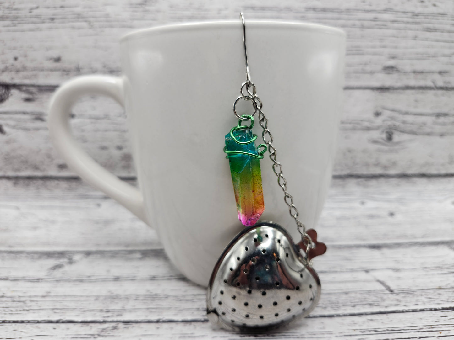 Rainbow Quartz Tea Infuser