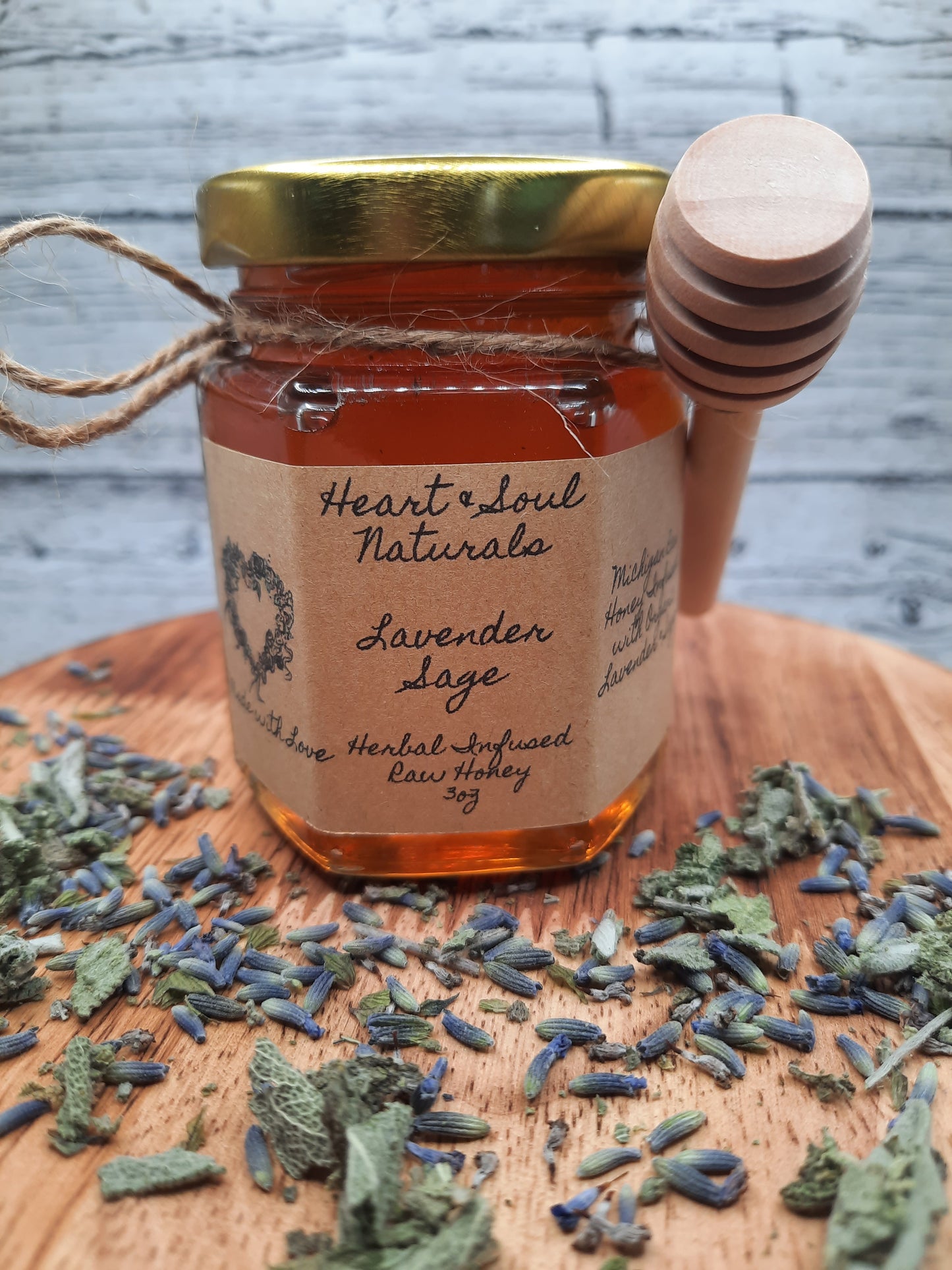 Lavender & Sage Honey