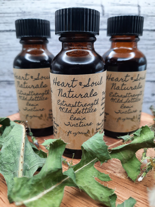 Extra Strength-Wild Lettuce Resin Tincture