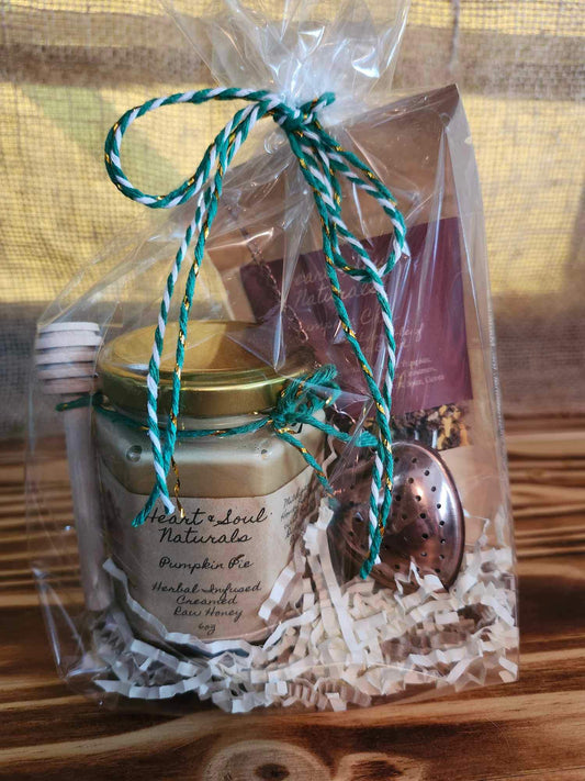 Pumpkin Pie Honey & Pumpkin Chai Tea Gift Set