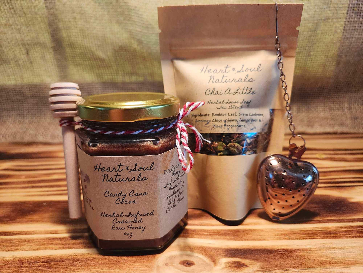 Candy Cane Cocoa & Chai A Little Tea Gift Set