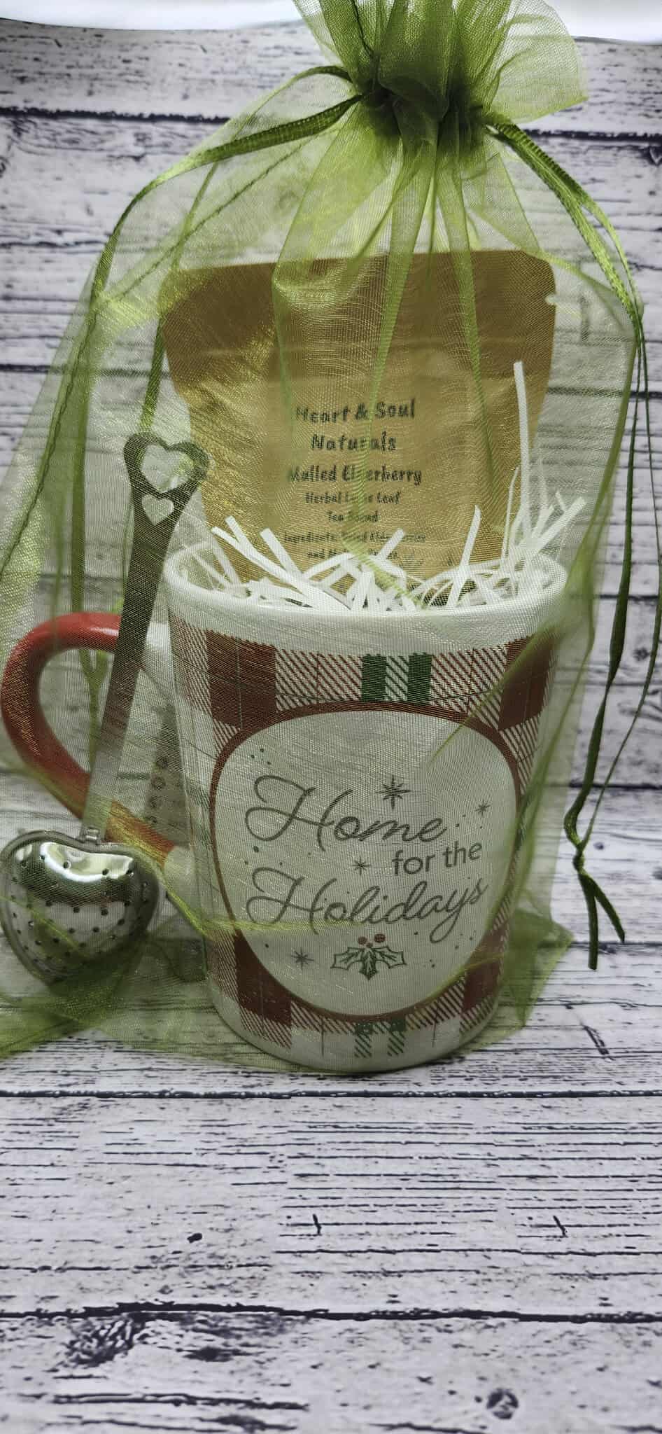 Home for the Holidays Mug & Mulled Elderberry Tea Set