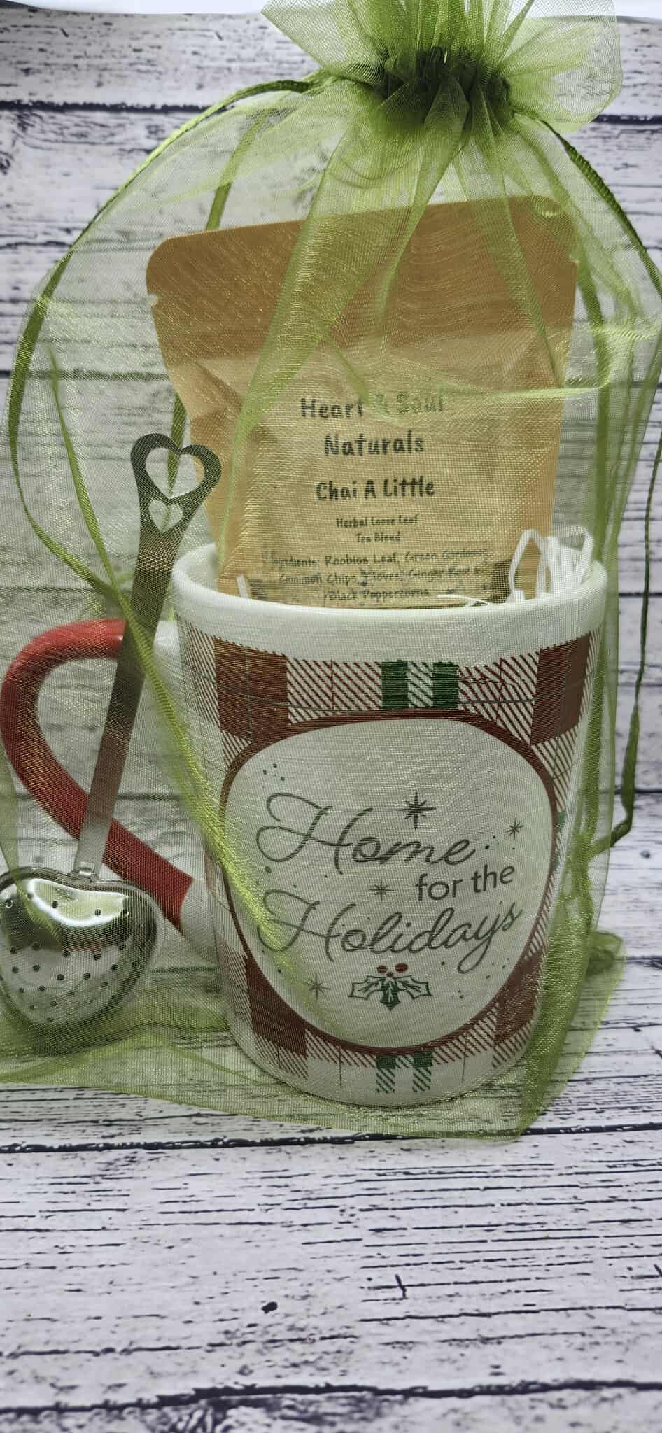 Home for the Holidays Chai Tea & Cup Set