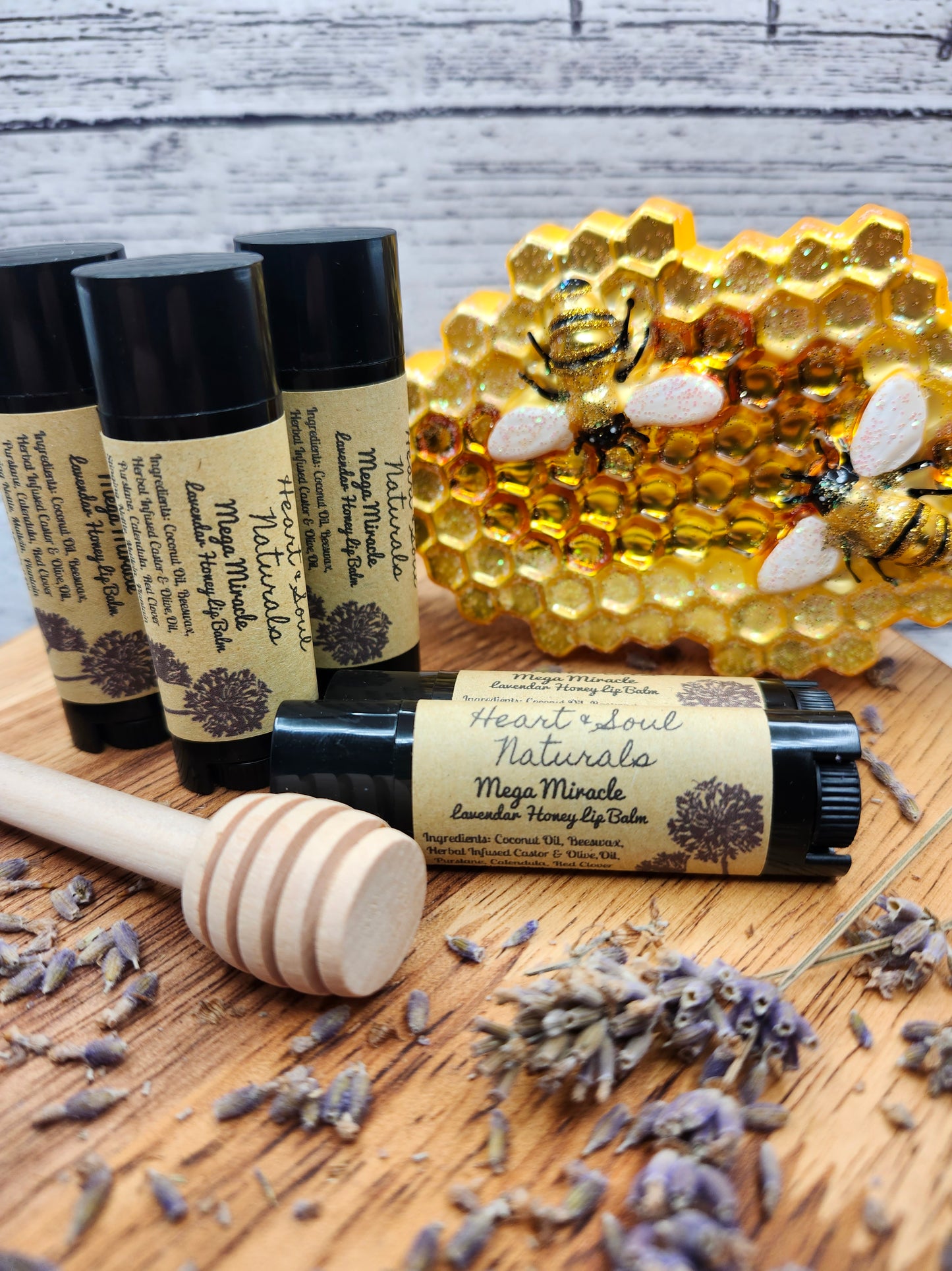 Mega Miracle Lavender Honey Lip Balm