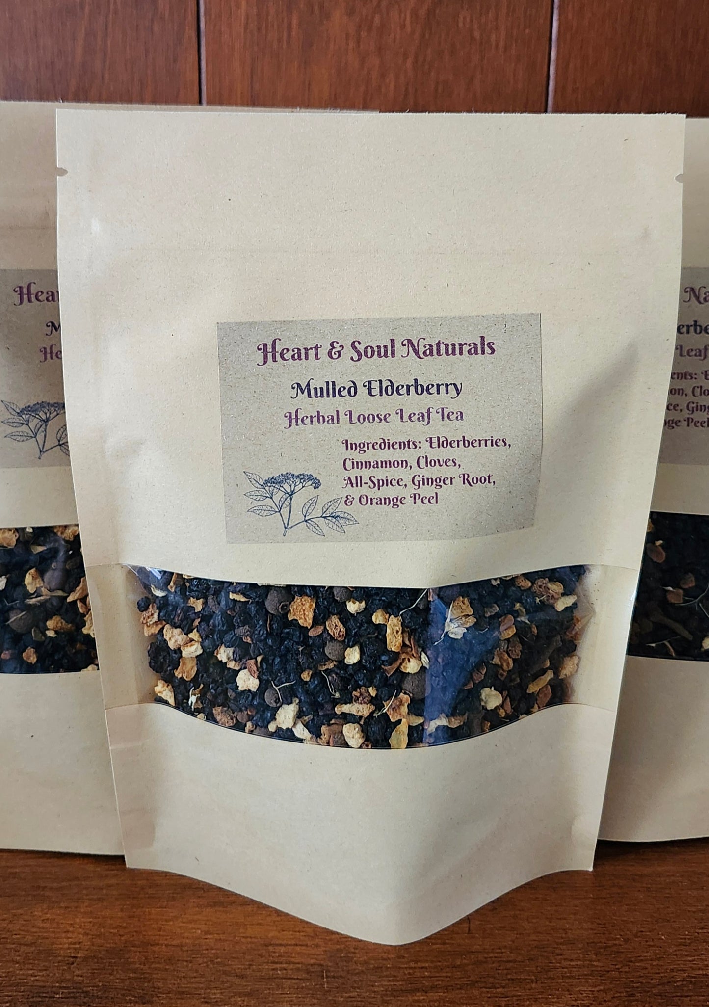 Mulled Elderberry Tea